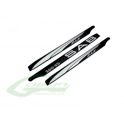 CARBON FIBER MAIN BLADES 360MM - GOBLIN 380 KSE