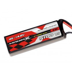 ManiaX LiPo 4S 5100mAh 14,8V eXtreme 55C