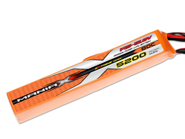 ManiaX LiPo 14S 5200mAh 51,8V Orange 80C