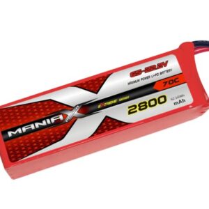 ManiaX LiPo 6S 2800mAh 22.2V eXtreme 70C