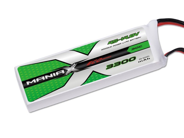 ManiaX LiPo 4S 3300mAh 14.8V ECO 30C
