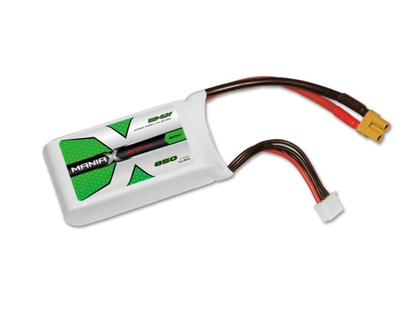 ManiaX LiPo 3S 850mAh 11.1V ECO 30C