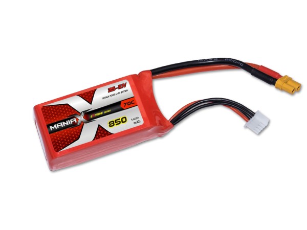ManiaX LiPo 3S 850mAh 11.1V eXtreme 70C