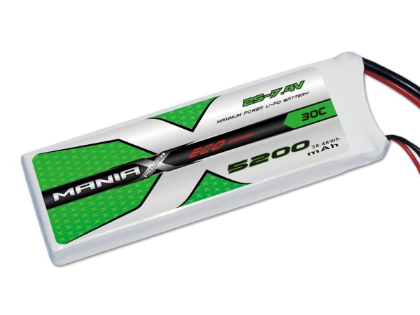ManiaX LiPo 2S 5200mAh 7.4V ECO 30C