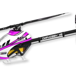 OMPHOBBY OMP Heli M6 KIT 600 Helicopter Pink with RT Rotorblade