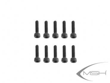M2x8 Hex screw M2*8