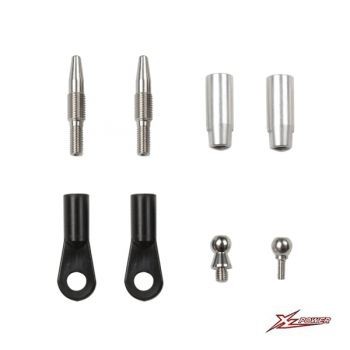 Tail pushrod end linkage set