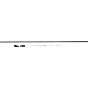 CARBON ROD 2.5X 4 X 455MM