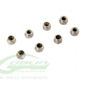NYLON NUT M2