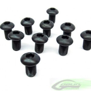 BUTTON HEAD SOCKET CAP SCREW M 4 X 6mm