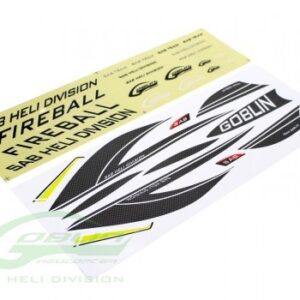 FIREBALL STICKER CARBON
