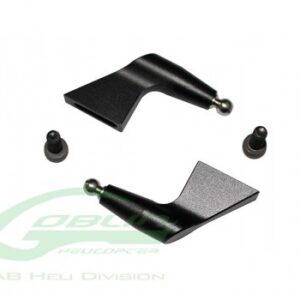 ALUMINIUM BLADE GRIP ARM BLACK MATTE-G. BLACK NITRO/THUNDER