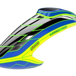 Canopy LOGO 700, schwarz/blue/neon-yellowNew