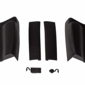 Rubber grip set black, VControl