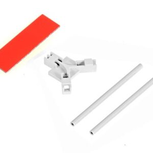 Antenna support flat mounting, white