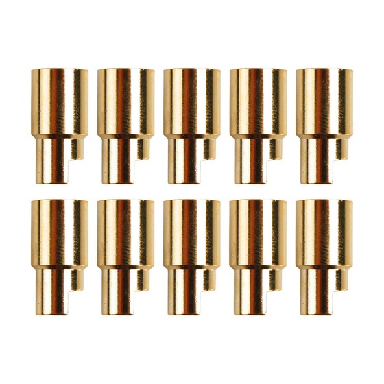 Gold connector | Ø6,0mm | 10 sockets