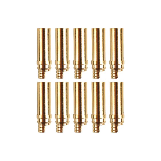 Gold connector | Ø5,0mm | 10 sockets