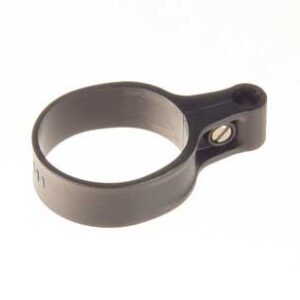 Rudder control guide for 25mm tailboom