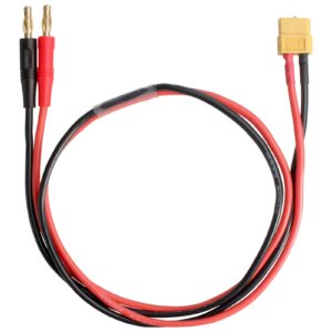 Adaptor compatible with XT60 socket Ø4,0mm banana plug