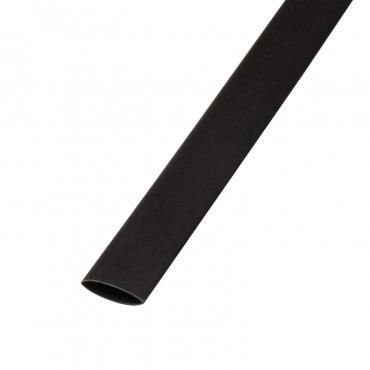 Termoretractil Negro 1M 6mm Negro