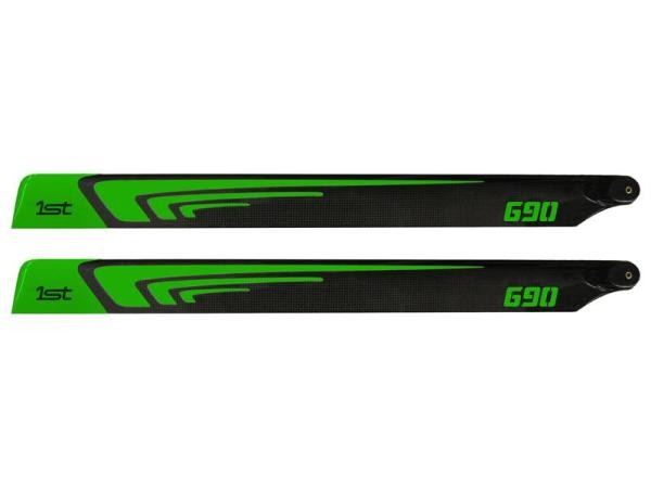 1st Main Blades 690mm FBL (green)