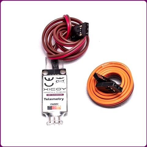 TeleX Xicoy Telemetry adapter Futaba, Jeti, MPX, Hott, JR, Core-PB, FrSky