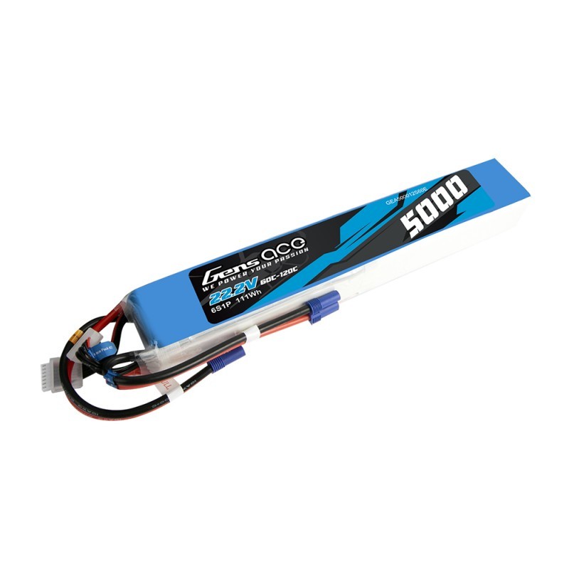 Gens ace 5000mAh 60/120C 44.4V 12S