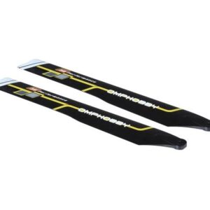 OMPHOBBY M2 EVO Main Blades-Racing Yellow
