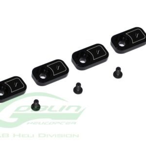 ALUMINUM ENGINE FRAME SPACER - GOBLIN BLACK NITRO