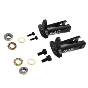 ALUMINUM TAIL BLADES GRIP BLACK MATTE