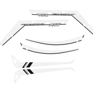 RAW 700 STICKER WHITE