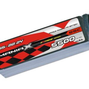 ManiaX LiPo 6S 5500mAh 22.2V eXtreme 55C