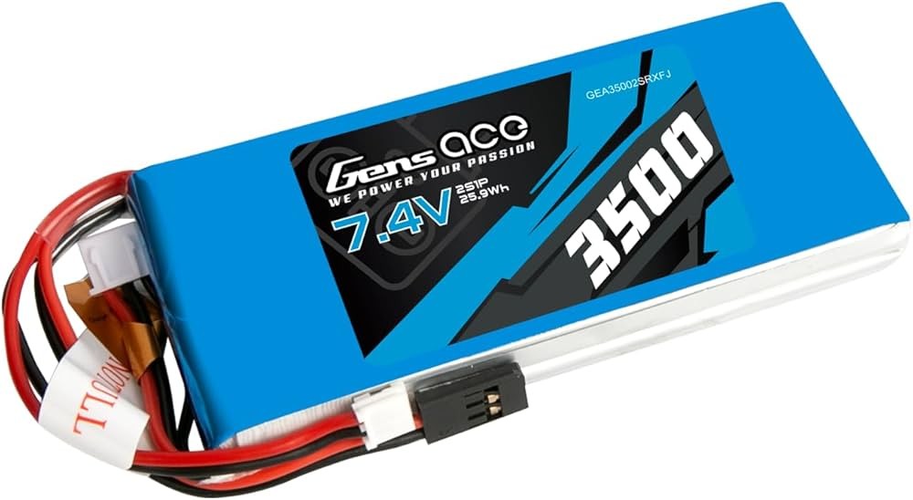 Gens ace 3500mAh 7.4V RX 2S1P