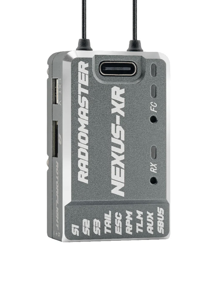 NEXUS-XR Helicopter Flight Controller, ROTORFLIGHT 2.2 ELRS RadioMaster