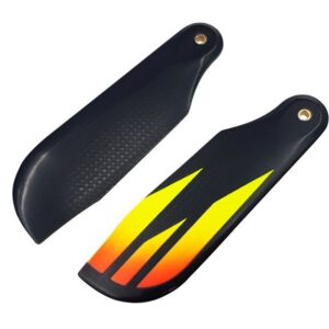 TAIL BLADES 72MM YELLOW ORANGE