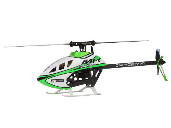 OMPHOBBY Heli M1 V3 PRO Aurora-Green BNF