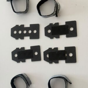 4 Bandejas carbono para helis Logo 200 - OMP M2